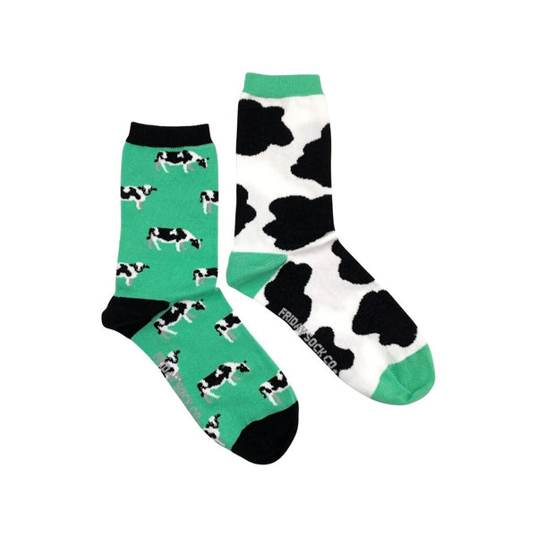 Friday Sock Co. Women's Cow Spot Socks