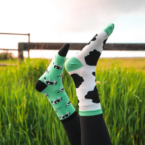 Friday Sock Co. Women's Cow Spot Socks
