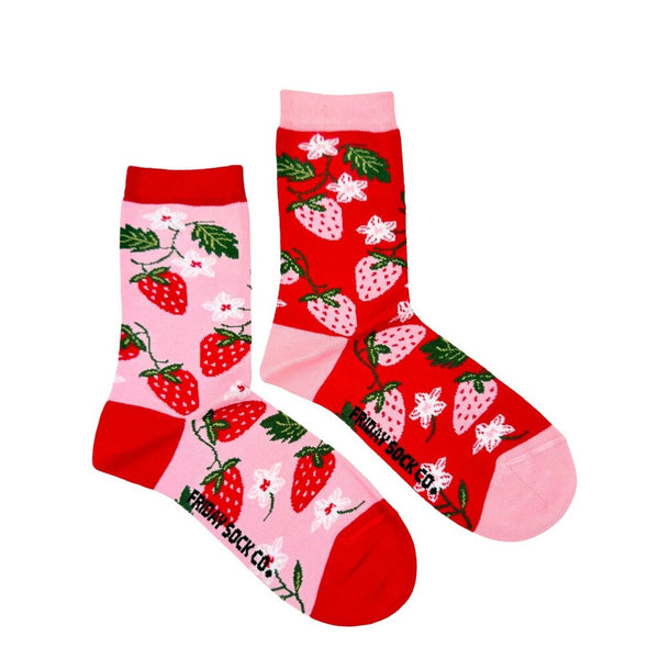 Friday Sock Co. Women's Strawberry Socks