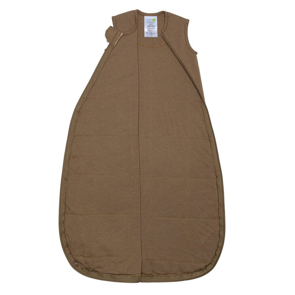 Perlimpinpin Quilted Bamboo Sleep Sack - Moka