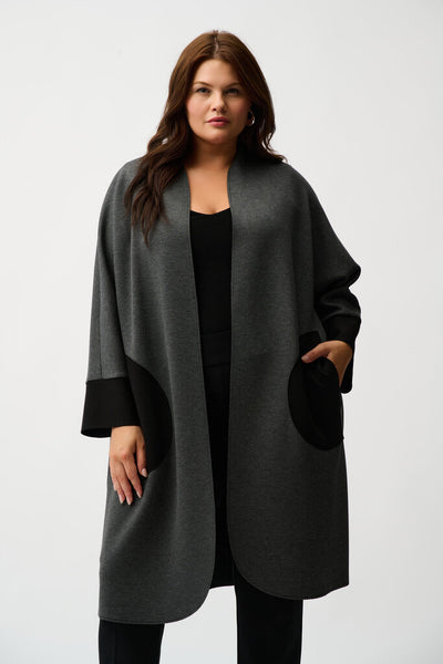 Joseph Ribkoff 254040 Scuba Jersey Cover-Up