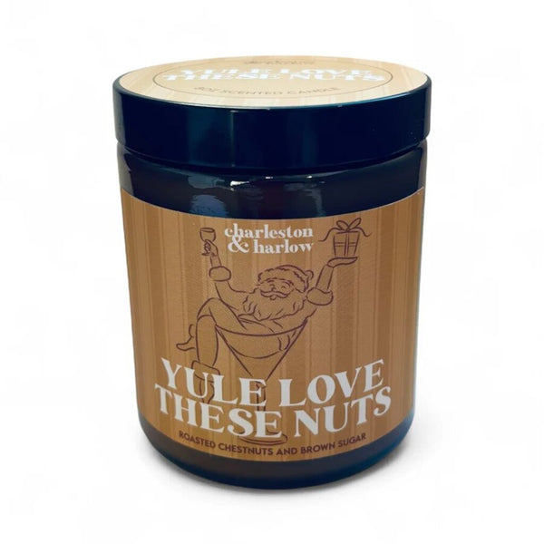 Charleston & Harlow 'Yule Love These Nuts' Boxed Candle