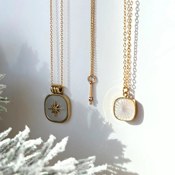 Isla Rae 'Snow Angel' Necklace