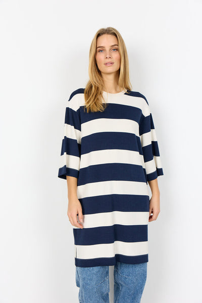 Soyaconcept 'Barni' Navy Stripe Tunic Top