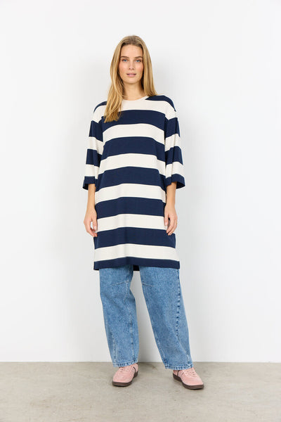 Soyaconcept 'Barni' Navy Stripe Tunic Top