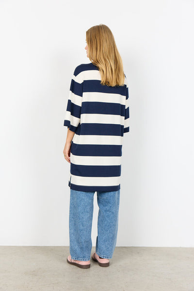 Soyaconcept 'Barni' Navy Stripe Tunic Top