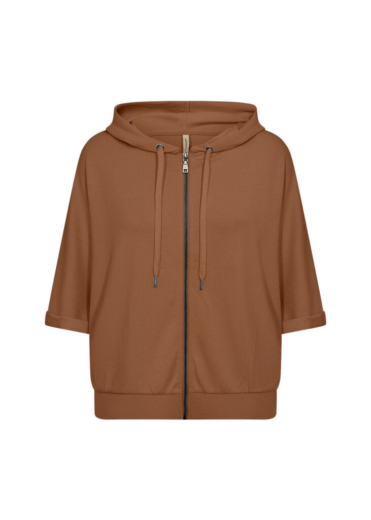 Soyaconcept 'Banu' Short Sleeve Sweatshirt - Toffee