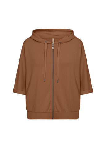 Soyaconcept 'Banu' Short Sleeve Sweatshirt - Toffee