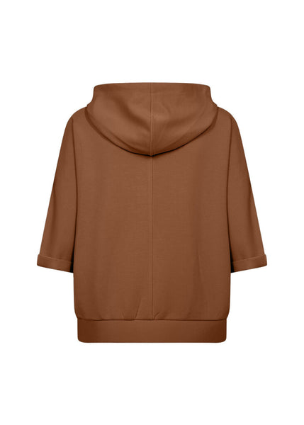 Soyaconcept 'Banu' Short Sleeve Sweatshirt - Toffee