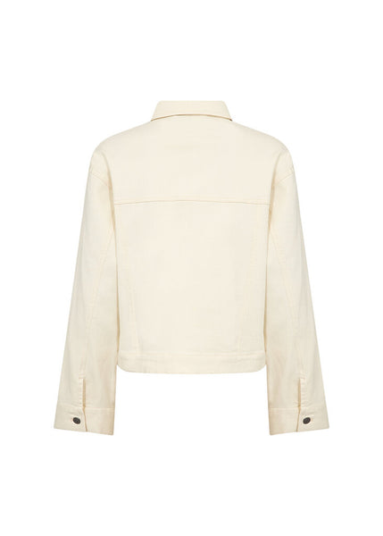 Soyaconcept 'Bess' Cream Front Button Jacket