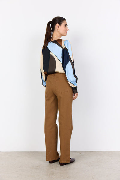 Soyaconcept 'Bell' Abstract Print Blouse - Windsurfer