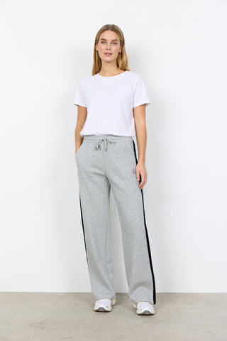 Soyaconcept 'Angelin' Light Grey Logo Sweatpants