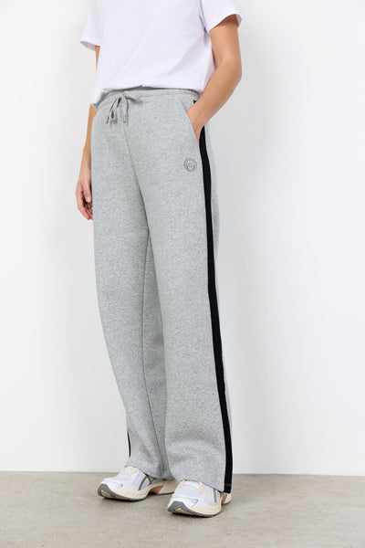 Soyaconcept 'Angelin' Light Grey Logo Sweatpants