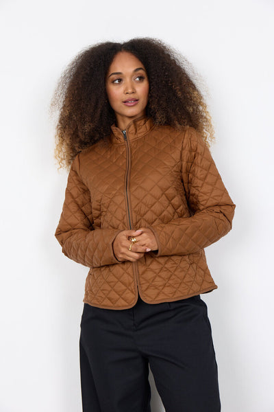 Soyaconcept 'Benete' Toffee Quilted Jacket