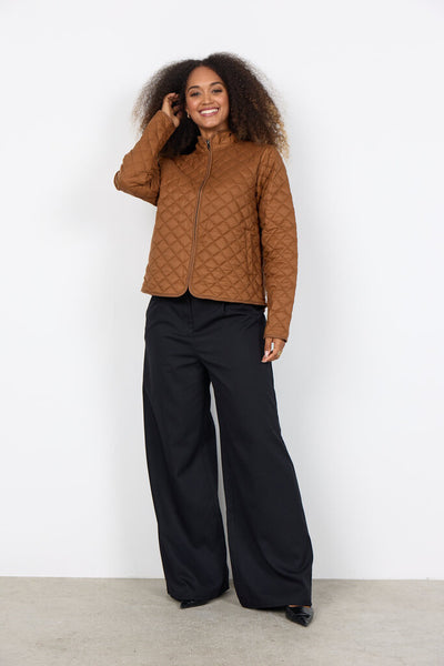 Soyaconcept 'Benete' Toffee Quilted Jacket