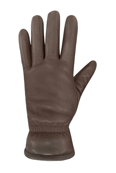 Auclair 'Demi' Leather Gloves - Brown