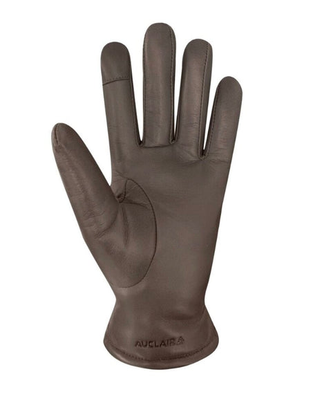 Auclair 'Demi' Leather Gloves - Brown