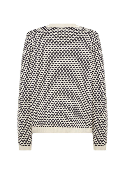 Soyaconcept 'Bibbi' Long Sleeve Sweater - Navy