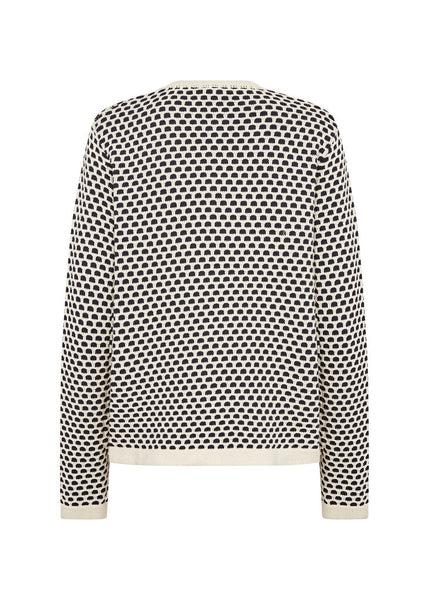 Soyaconcept 'Bibbi' Long Sleeve Cardigan - Navy