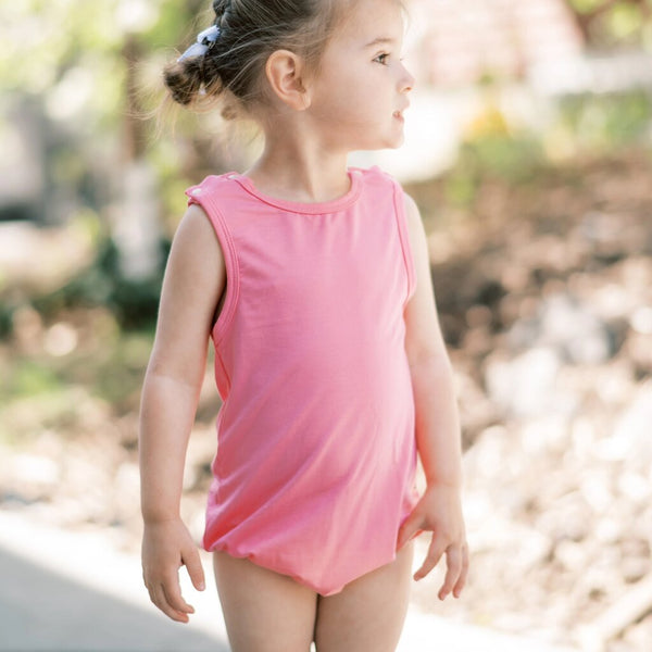 Little Lott Bubble Romper - Bubblegum