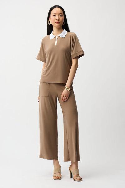 Joseph Ribkoff 261164 Silky Knit Polo Top