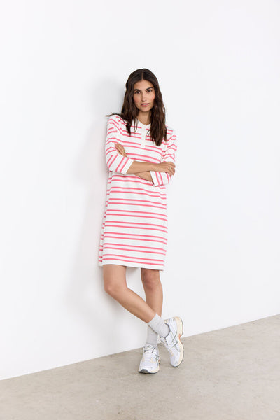 Soyaconcept 'Barni' Striped Dress - Rapture Rose