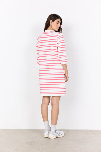 Soyaconcept 'Barni' Striped Dress - Rapture Rose
