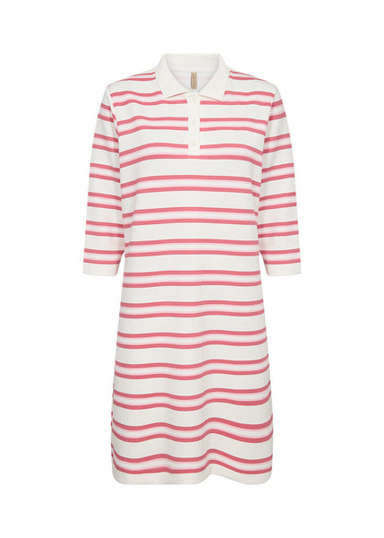 Soyaconcept 'Barni' Striped Dress - Rapture Rose