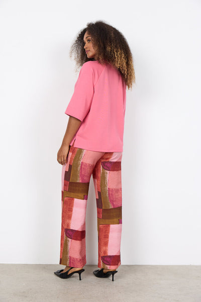 Soyaconcept 'Banu' Raglan Sleeve Top - Rapture Rose