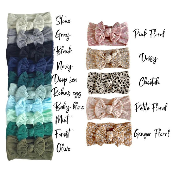 Little Luba Cable Knit Headwrap