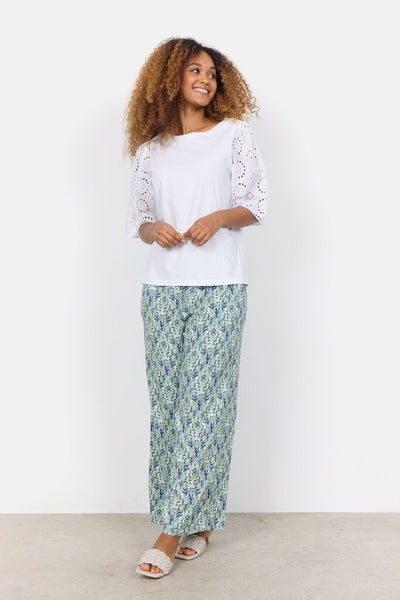 Soyaconcept 'Loraine' Eyelet Cotton Top