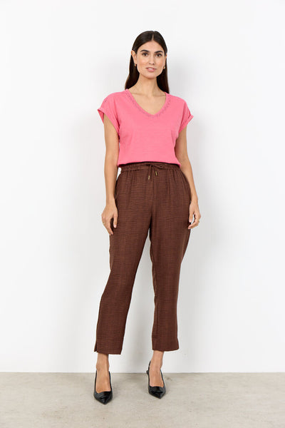 Soyaconcept 'Charissa' Textured Drawstring Pants
