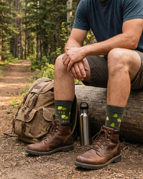 Friday Sock Co. Men's Trees This Did Good Socks