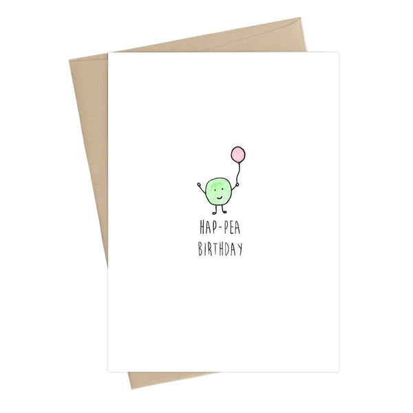 Little May Papery 'Hap-pea Birthday' Greeting Card