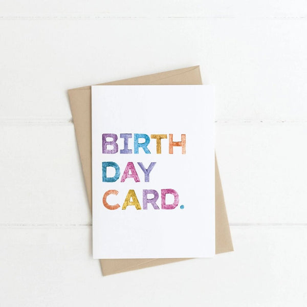 Made By A Potato Birthday Card