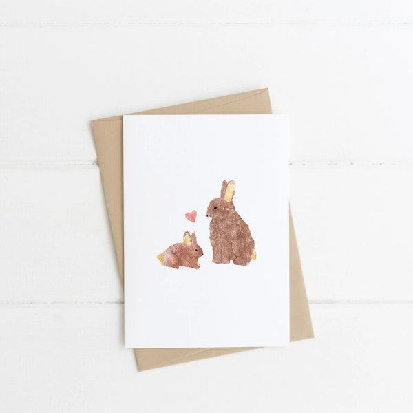 Made By a Potato 'Mama Bunny' Greeting Card