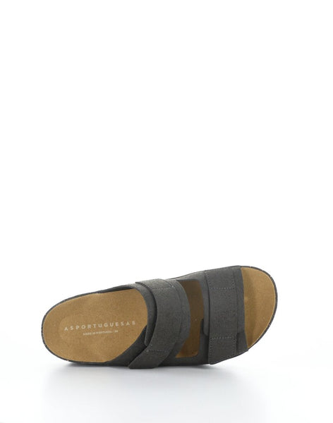 Asportuguesas 'Cleek' Bio Suede Velcro Sandal