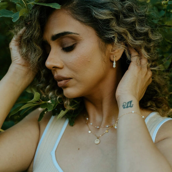 Isla Rae 'Sarah' Golden Coin Necklace