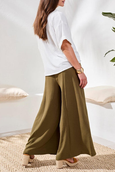 Tribal Airflow Pleated Flowy Pants