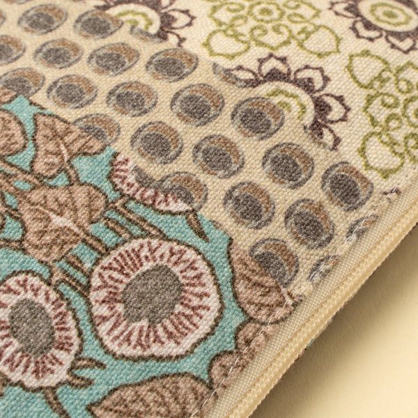 Indaba 'Cleo' Patchwork Pouch - Green