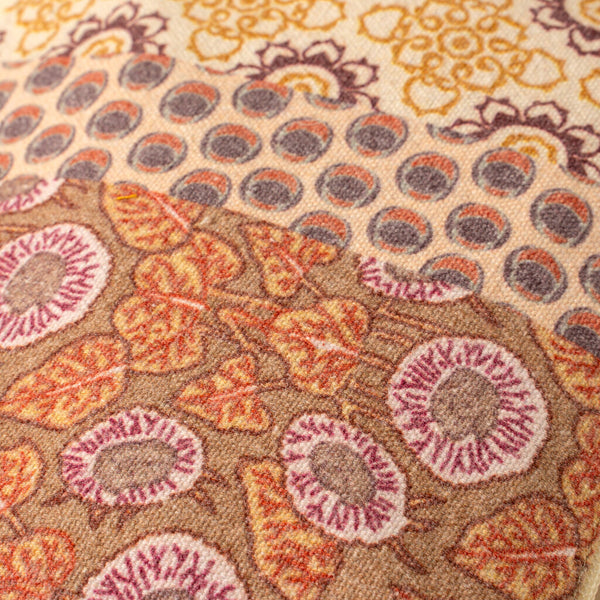 Indaba Trading 'Cleo' Patchwork Pouch - Peach