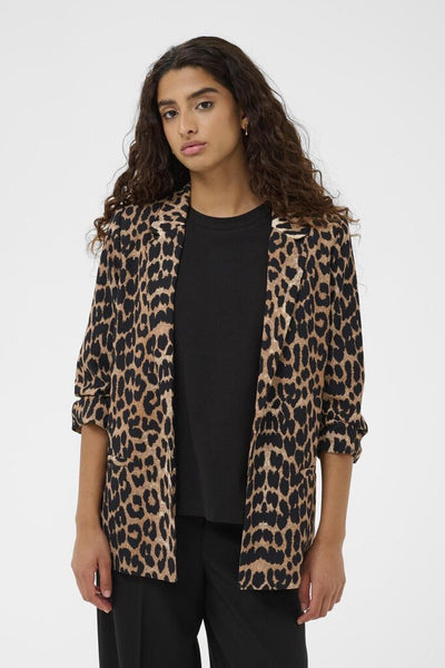 Soaked in Luxury 'Shirley' Blazer - Leopard Print