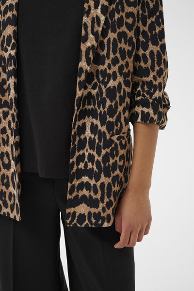 Soaked in Luxury 'Shirley' Blazer - Leopard Print