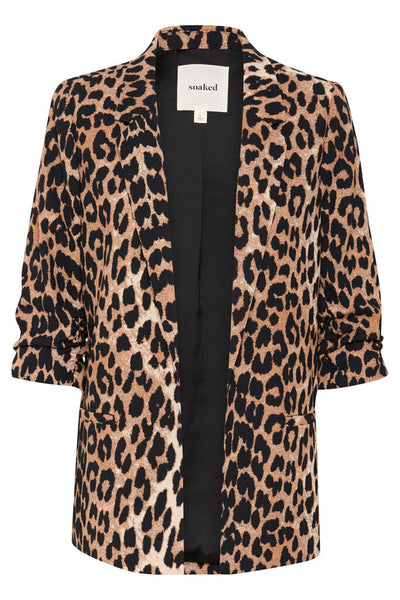 Soaked in Luxury 'Shirley' Blazer - Leopard Print