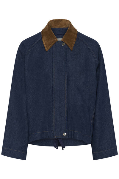 Soaked in Luxury 'Jannine' Dark Denim Jacket