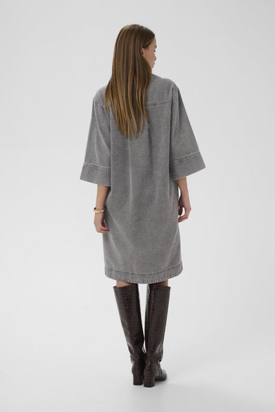 Soaked in Luxury 'Ninnia Annabeth' Denim Collared Dress