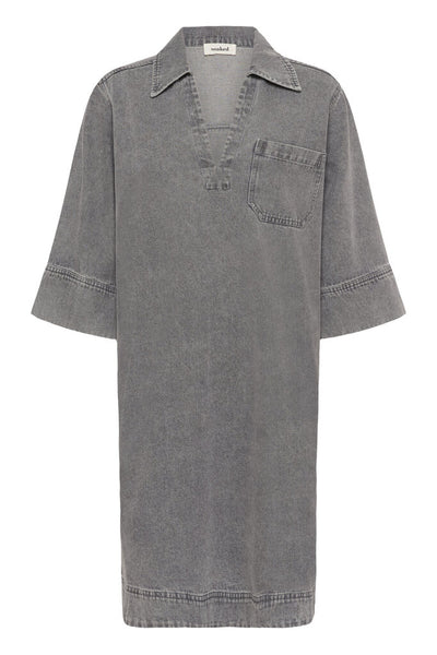 Soaked in Luxury 'Ninnia Annabeth' Denim Collared Dress