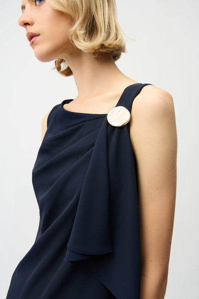 Joseph Ribkoff 261134 Twill Shift Dress