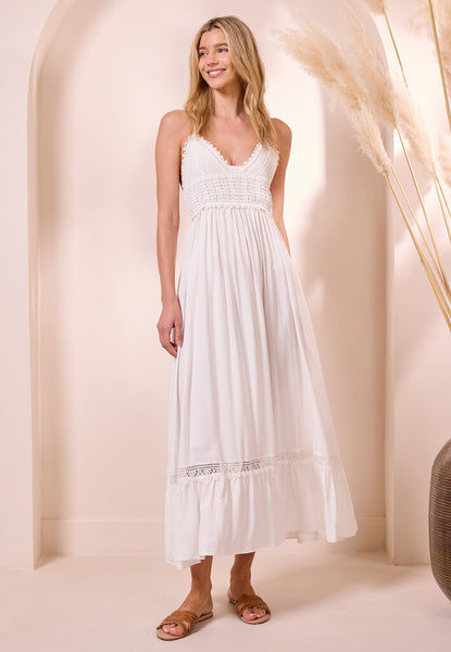 Angeleye 'Palma' Crochet Bust Dress