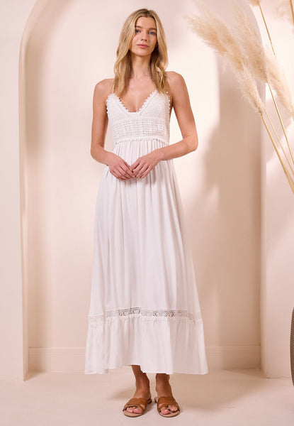 Angeleye 'Palma' Crochet Bust Dress